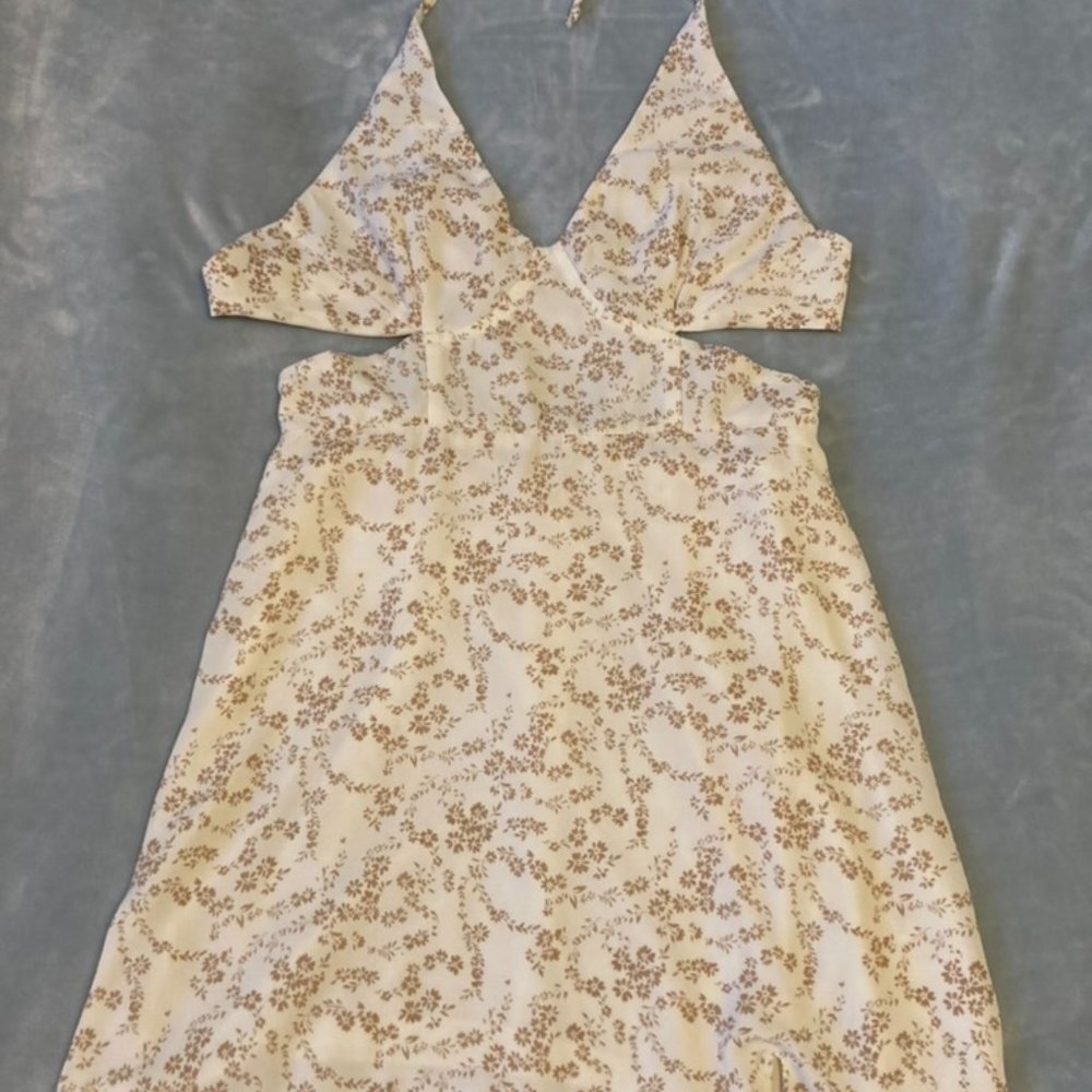 Pacsun Women's Halter Sundress w Tie-Back Size Small